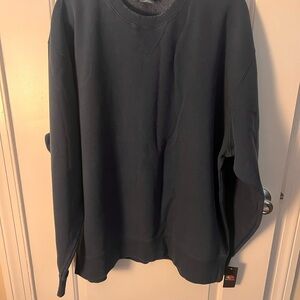 Fruit of the Loom Men's Navy Crewneck Sweatshirt